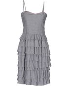Class Roberto Cavalli Kneelength Dress - Lyst