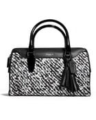 Coach Legacy Print Haley Satchel in Donegal Print Fabric - Lyst