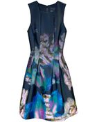 Cynthia Rowley Seamed Waist Dress - Lyst