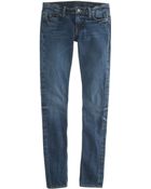 J.Crew Tall Matchstick Jean in Harbor Wash Selvedge - Lyst