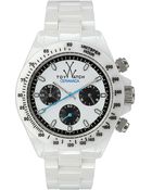 Toy Watch White Ceramic Chronograph Watch - Lyst