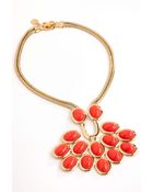 Trina Turk Cabochon Necklace - Lyst