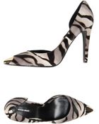 Giorgio Armani Closedtoe Slipons - Lyst