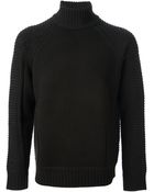 Givenchy Ribbed Knit Sweater - Lyst