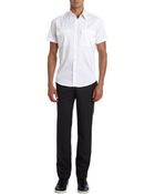 Theory Short Sleeve Double Chest Pocket Shirt - Lyst