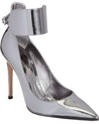 Gianvito Rossi Metallic Ankle Cuff Pump - Lyst