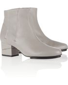 Maiyet Studded Textured Leather Ankle Boots - Lyst