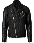 Marc Jacobs Cottonleather Jacket - Lyst
