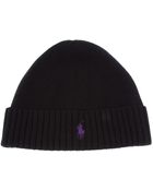 Polo Ralph Lauren Merino Fold Cap - Lyst