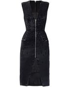 Preen By Thornton Bregazzi Nora Leoparddevore Dress - Lyst