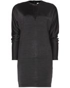 T By Alexander Wang Stretchjersey Dress - Lyst