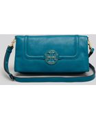 Tory Burch Crossbody Amanda Foldover Messenger - Lyst