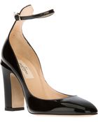 Valentino Leather Pumps - Lyst