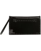 Valentino Punkouture Clutch with Studs - Lyst