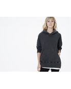 James Perse Oversized Fleece Hoodie - Lyst