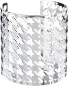 Asos Asos Houndstooth Cuff Bracelet - Lyst