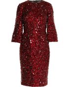Dolce & Gabbana Crystalembellished Tulle Dress - Lyst