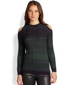 M Missoni Coldshoulder Top - Lyst
