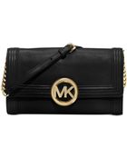 Michael Kors Fulton Bombe Clutch - Lyst