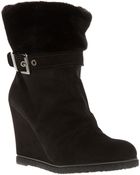Stuart Weitzman Wedge Ankle Boot - Lyst