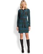 Weekend By Maxmara Fariseo Silk Printed Dress - Lyst