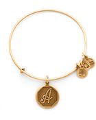 ALEX AND ANI Initial Bangle - Lyst