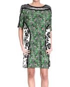 Etro Dress Shortsleeve Printed Silk Tunic - Lyst