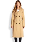 Smythe Reffer Doublebreasted Coat - Lyst
