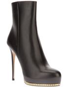 Valentino Studded Ankle Boot - Lyst