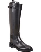 Ann Demeulemeester Buckle Strap Riding Boot - Lyst