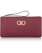 Ferragamo Wristlet - Lyst