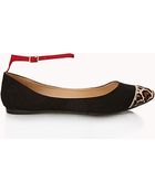 Forever 21 Pointed Toe Ballet Flats - Lyst