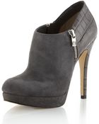 MICHAEL Michael Kors York Suede Platform Bootie - Lyst