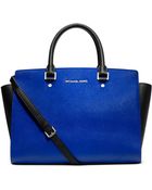 Michael Kors Selma Large East West Satchel - Lyst