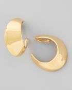 Robert Lee Morris Graduated Hoop Clip Earrings - Lyst