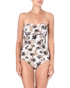 Seafolly Palm Springs Bandeau Swimsuit - Lyst