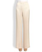 St. John Liquid-Satin Kate Pants - Lyst