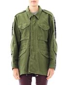 3.1 Phillip Lim Knitted Panel Parka - Lyst