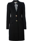 Emilio Pucci Emilio Pucci Buttoned Coat - Lyst