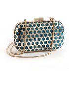 Whiting & Davis Metal Clutch Bag - Lyst