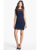 Diane von Furstenberg Nisha Lace Sheath Dress - Lyst