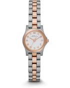 Marc By Marc Jacobs Two-Tone Stainless Steel Logo Watch - Lyst