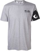 Comme Des Garçons Crew Neck Tshirt - Lyst