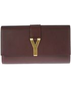 Saint Laurent Saint Laurent Chyc Clutch - Lyst