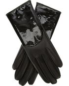 Giorgio Armani Leather Gloves - Lyst