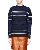 3.1 Phillip Lim Patterned Wool Blend Sweater - Lyst