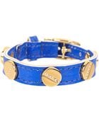 CC Skye The Signature Screw Bracelet with Gold Pave - Lyst
