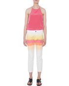 Tibi Solid Silk Halter - Lyst