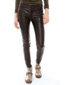 Free People Stretch Vegan Skinny Pant - Lyst