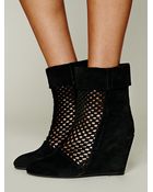 Jeffrey Campbell Rochelle Wedge Boot - Lyst